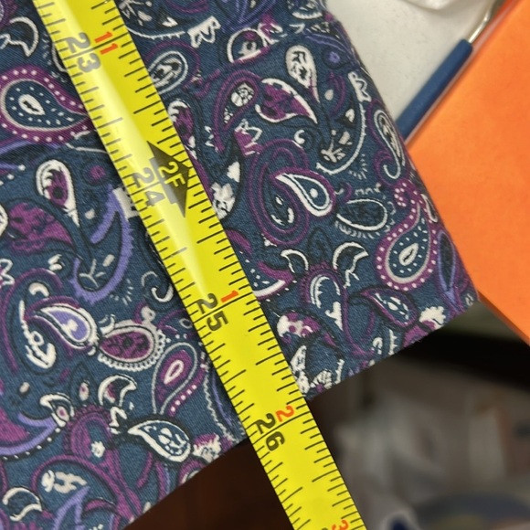 Grafton Men's Long Sleeve Paisley Button Down Shirt - Picture 6 of 10